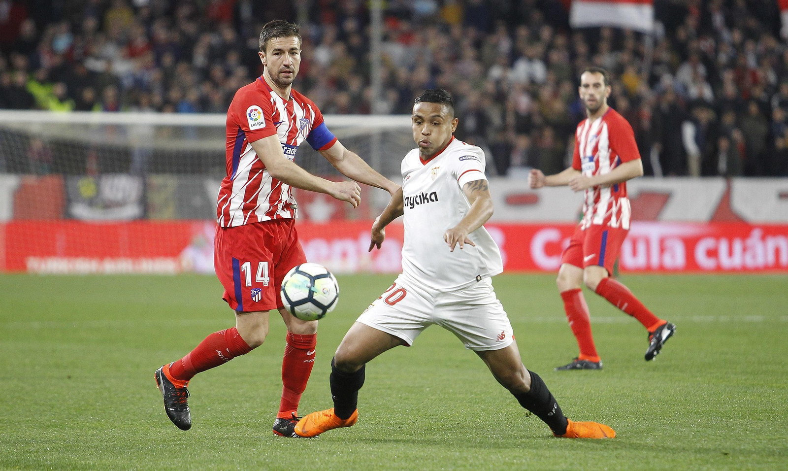 Las imágenes del Sevilla-Atlético de Madrid