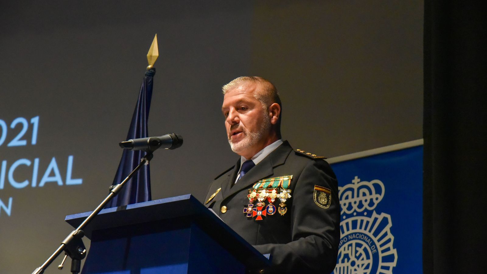 Antonio María Delgado de los Reyes, comisario de La Línea.