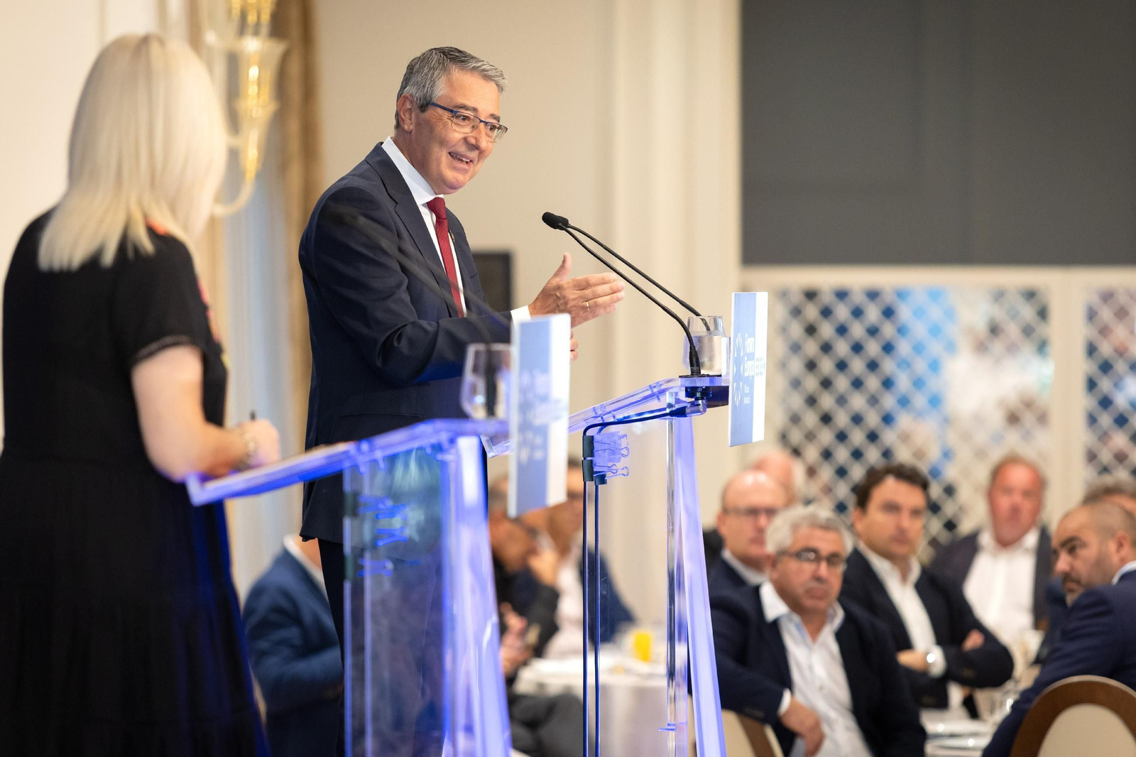 Francisco Salado, presidente de la Diputación de Málaga.