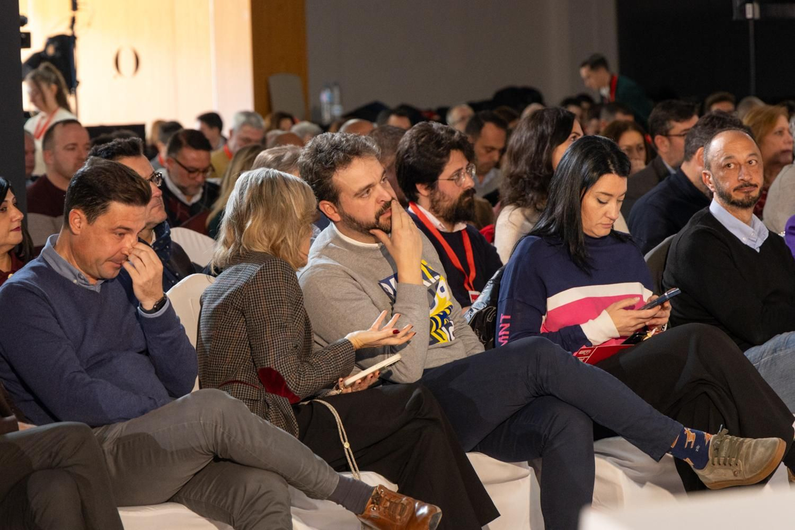 Las imágenes del comité director del PSOE en Jaén