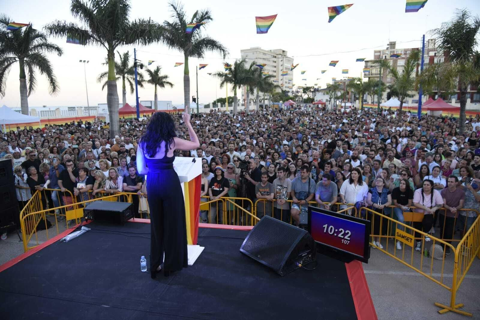 La celebración del Pride ha supuesto la llegada masiva de visitantes. La celebración del Pride ha supuesto la llegada masiva de visitantes.