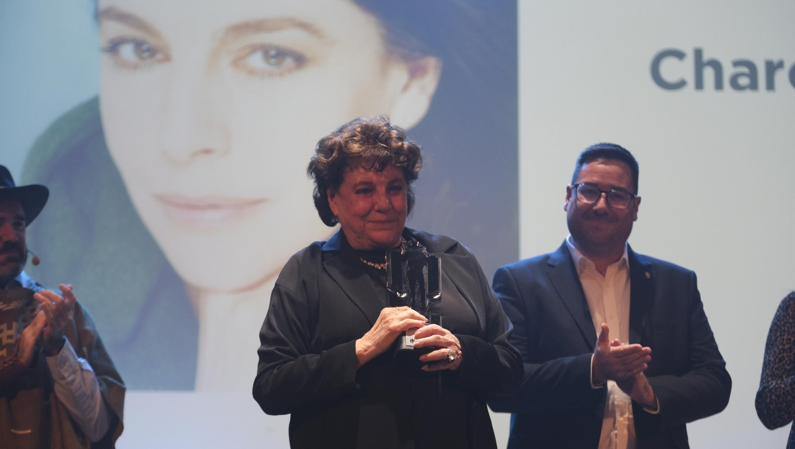 Charo López recoge su merecido Premio 'Tabernas de Cine', en imágenes