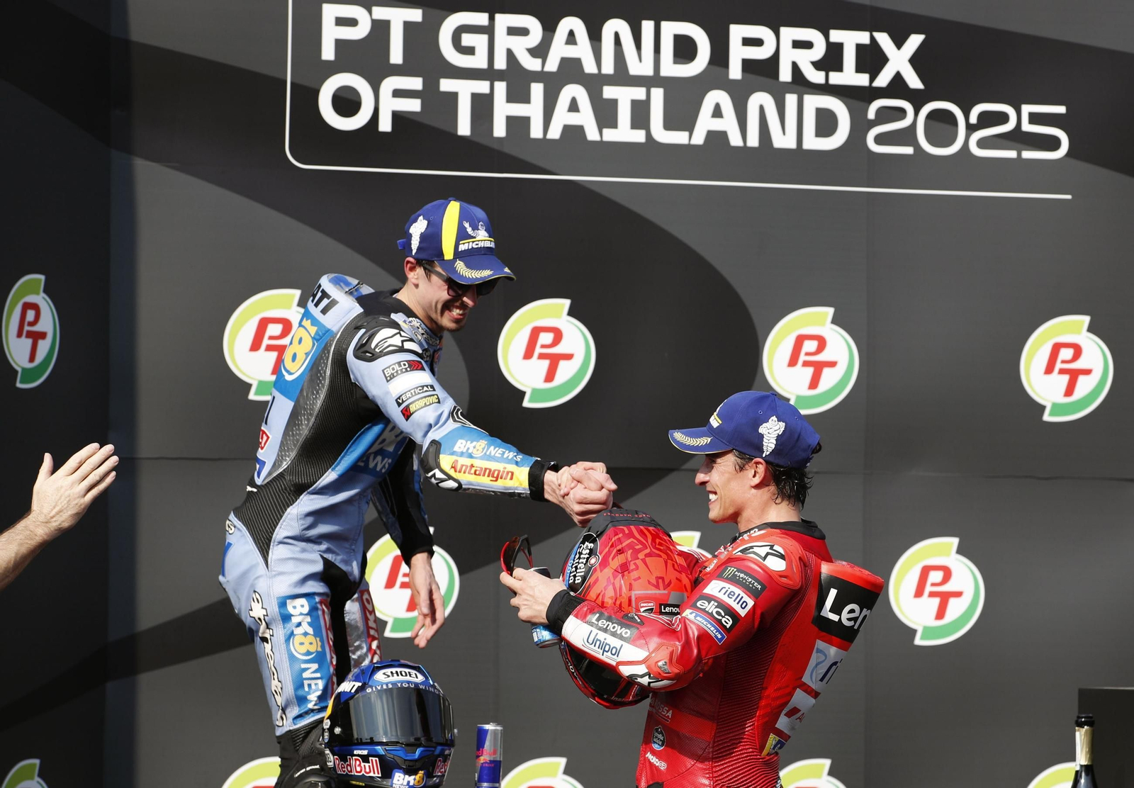 Las fotos del triunfo de Marc Márquez en Tailandia