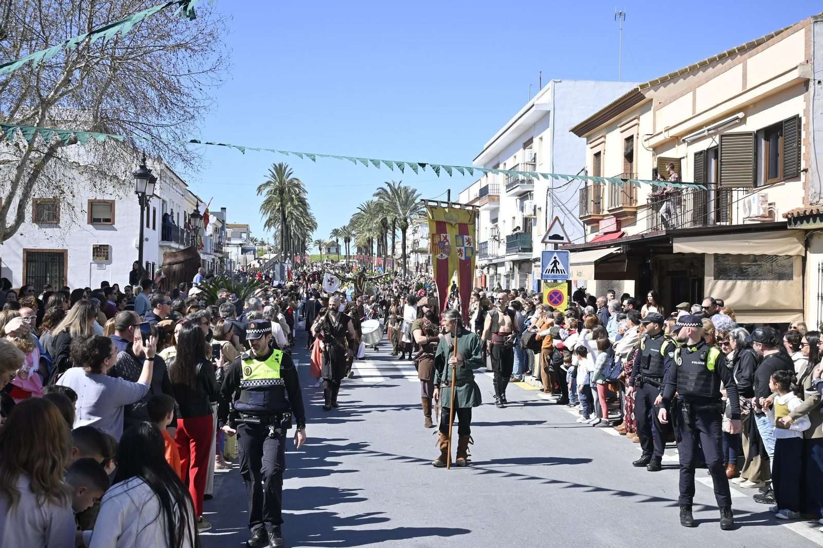 Las mejores imágenes de la Feria Medieval del Descubrimiento en Palos de la Frontera 2025