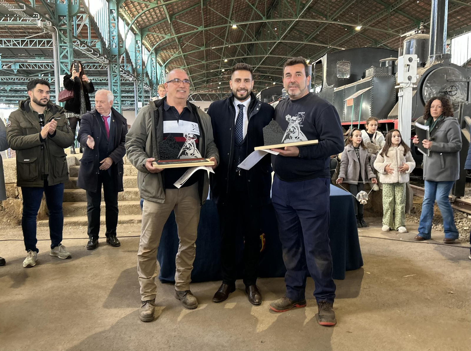 El concurso de entibadores mineros de Peñarroya-Pueblonuevo, en imágenes