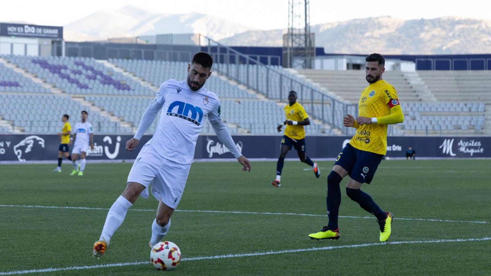 Mario Martos será baja por sus problemas de pubis.