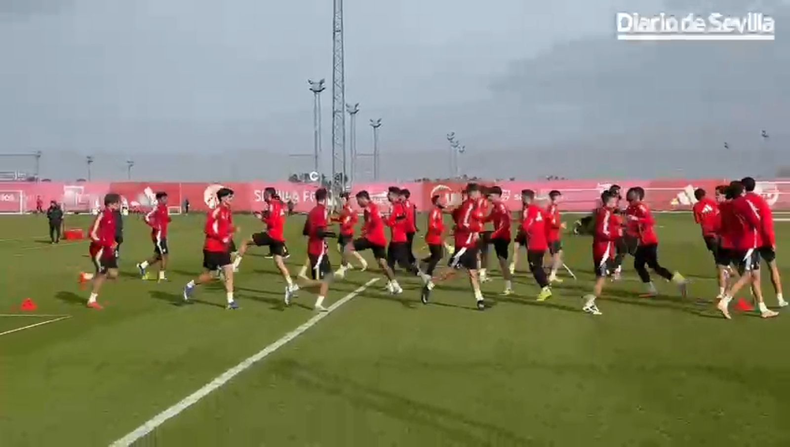 Entrenamiento Sevilla FC 22 de enero de 2026