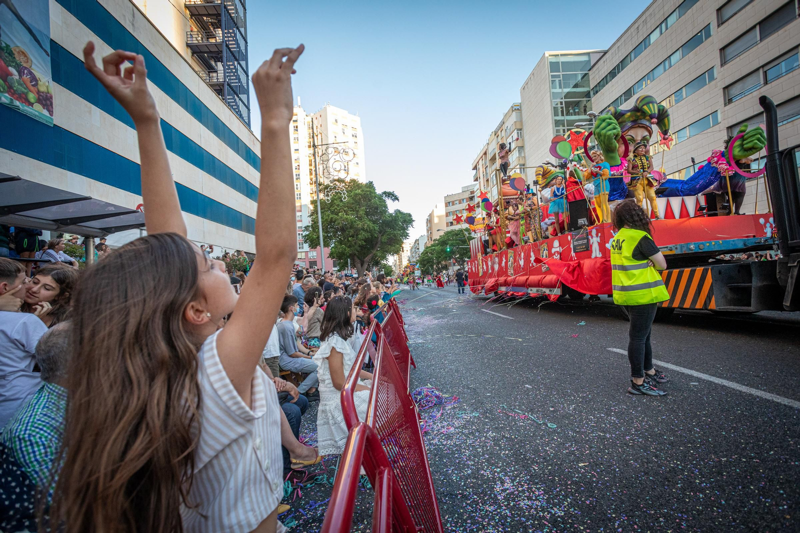 La cabalgata del Carnaval de Cádiz 2022, en imágenes