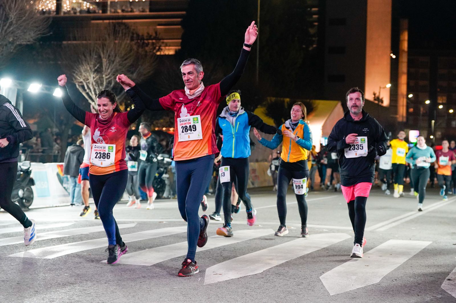 En imágenes: búscate en tu llegada a meta de la Carrera de San Antón 2026 (1)