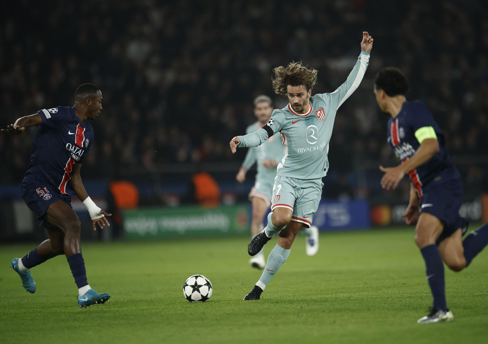 Las fotos del PSG - Atlético de Madrid