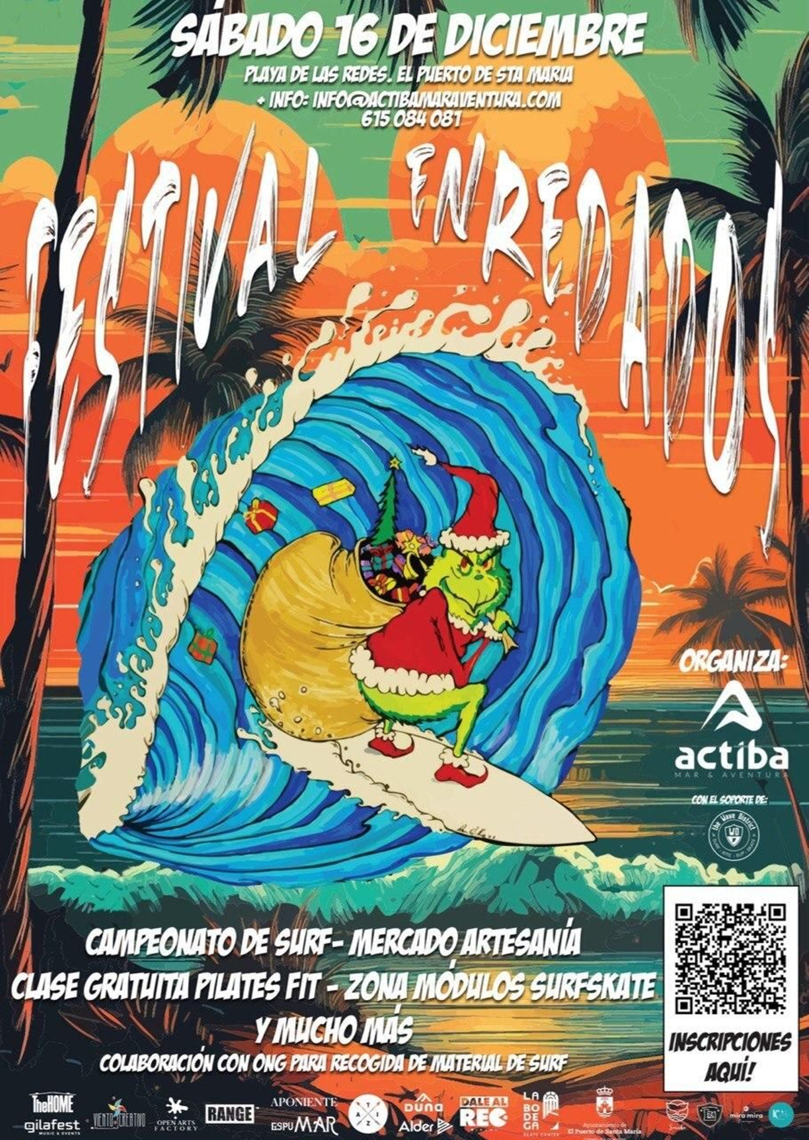 El cartel anunciador del evento.