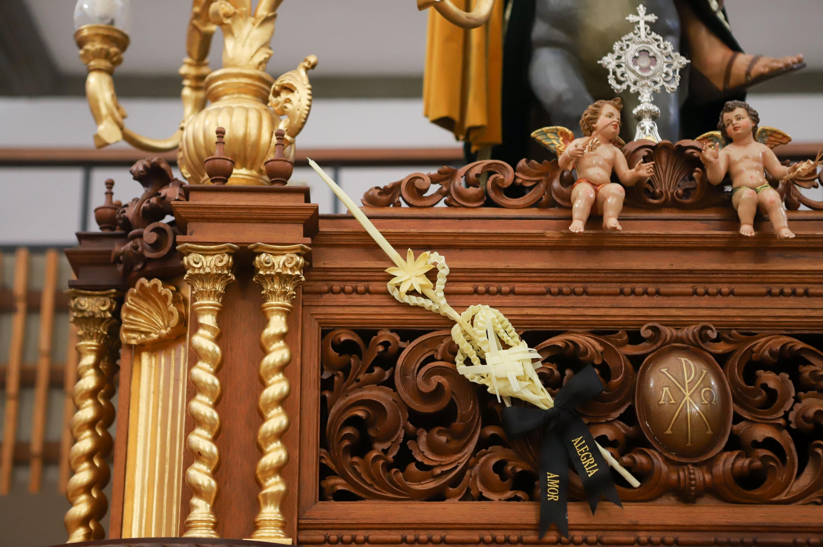 Fotos de los preparativos de la Semana Santa en Algeciras