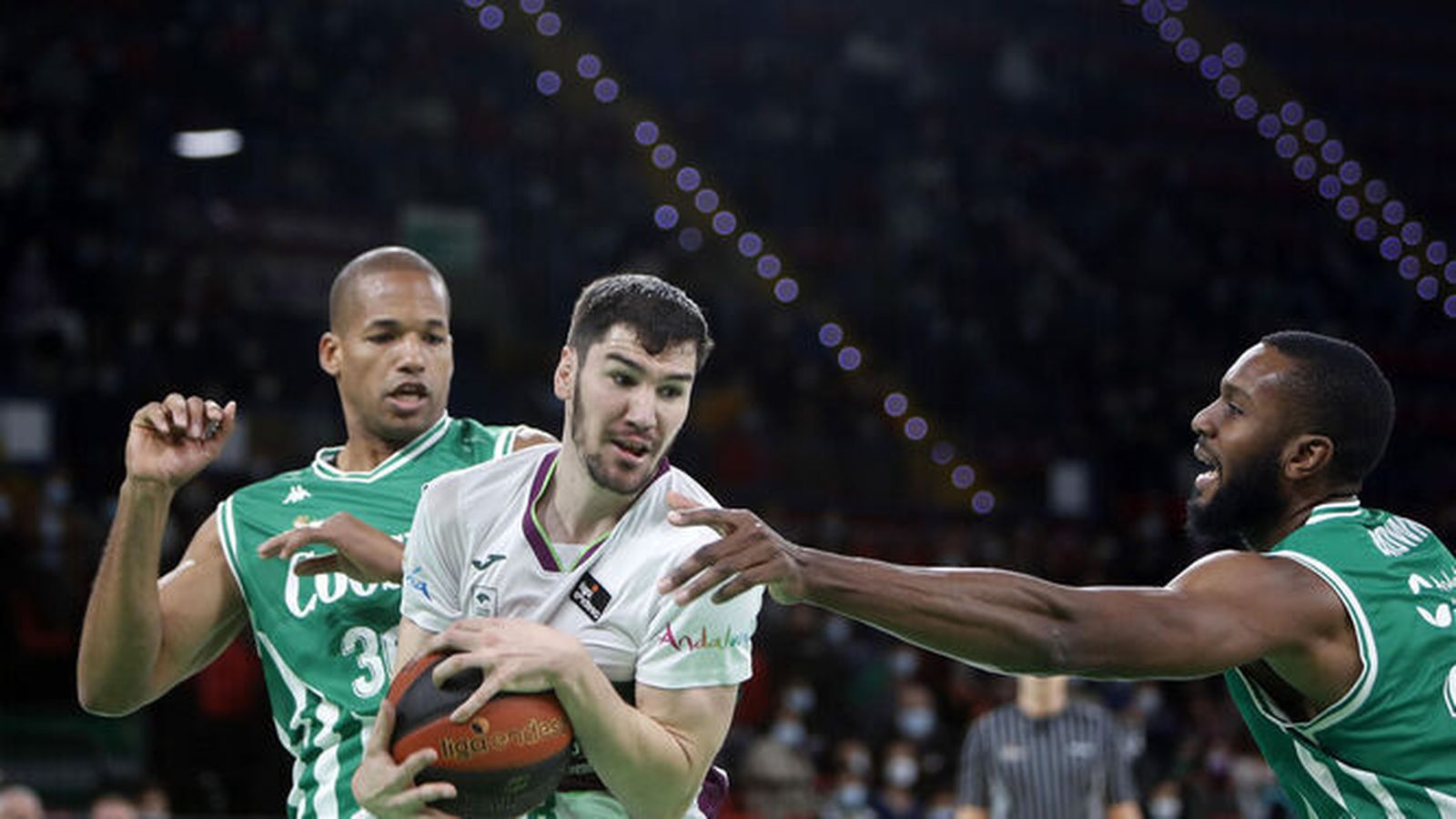 Un momento del Real Betis-Unicaja del pasado mes de diciembre