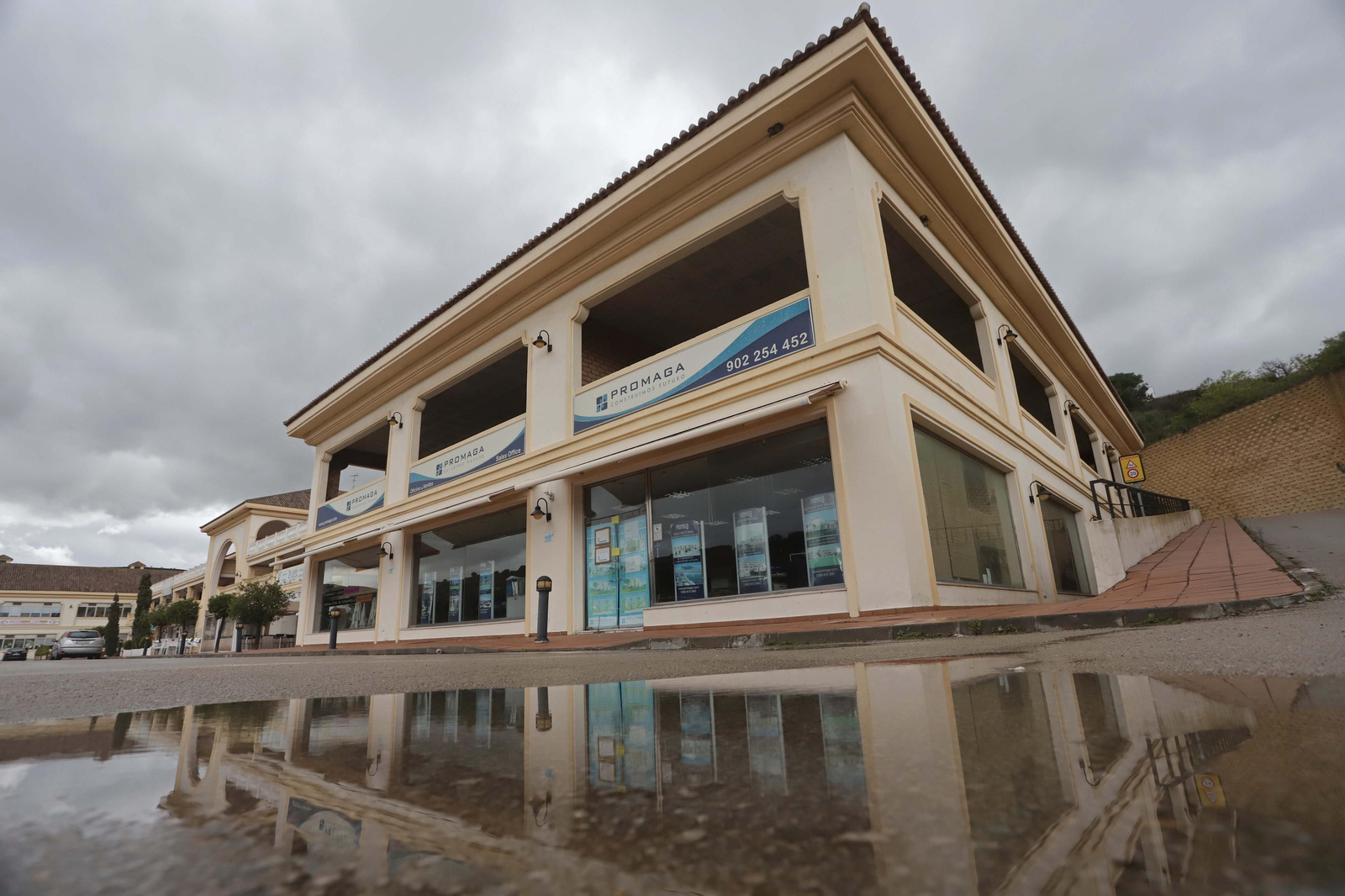 La antigua oficina de Promaga.