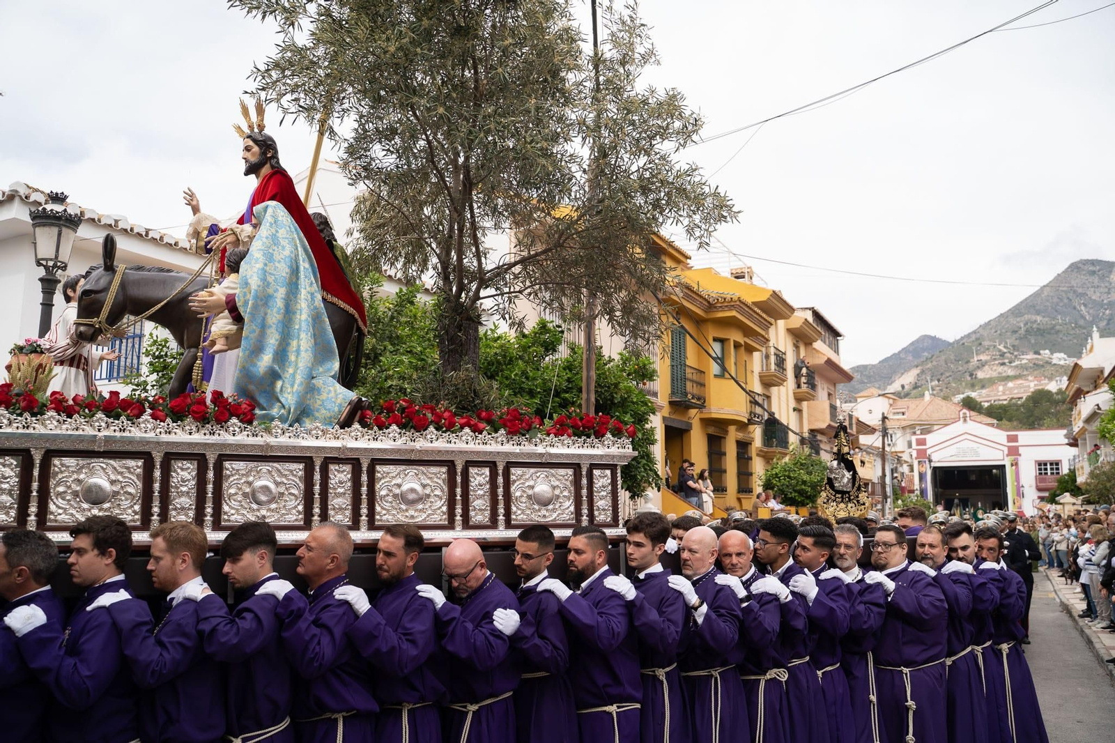 La Pollinica el Domingo de Ramos en Benalmádena, en imágenes
