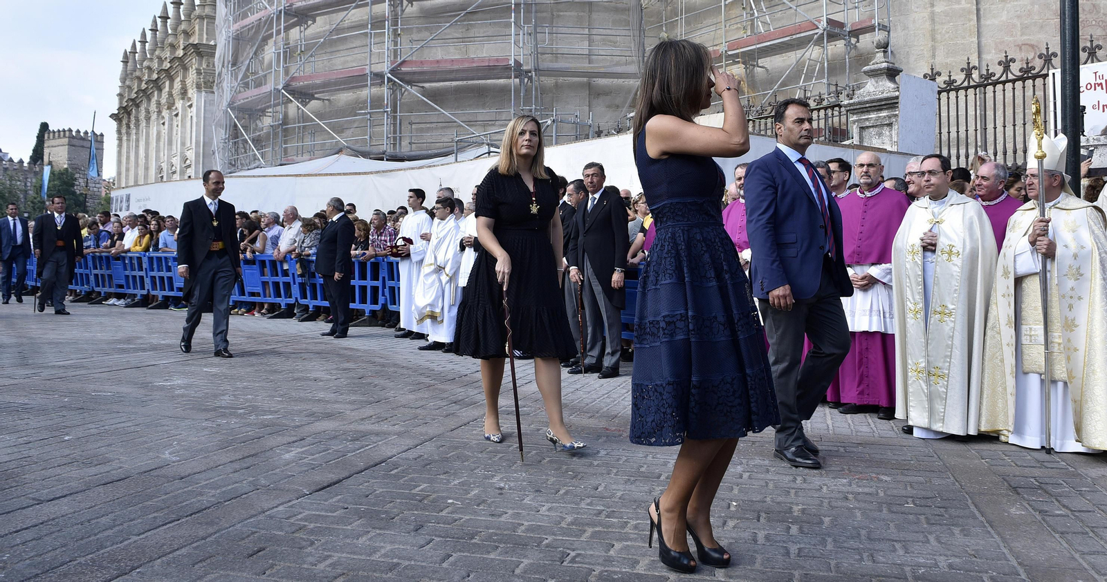 La procesión de la Virgen de los Reyes, en imágenes