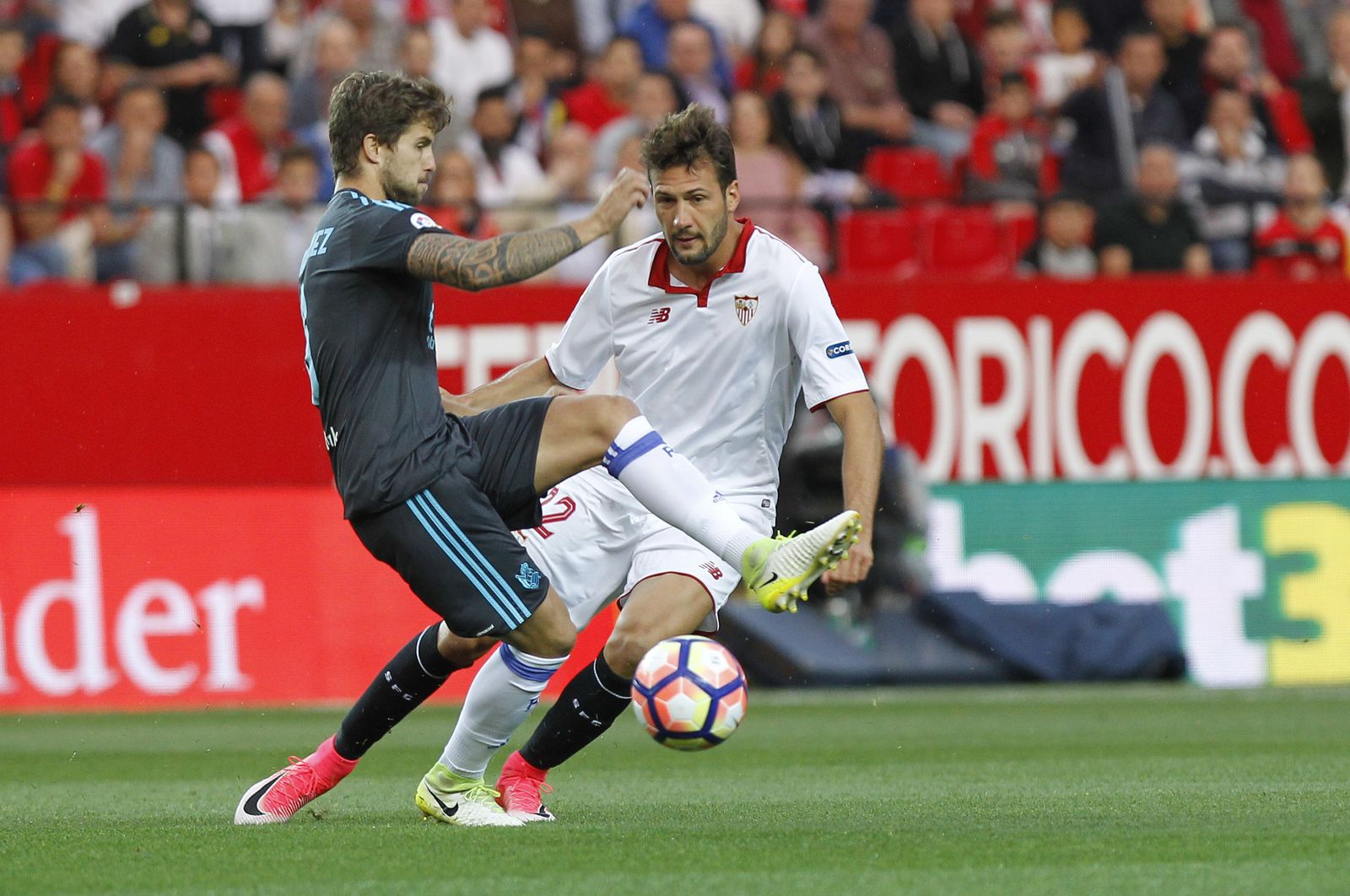 Las imágenes del Sevilla-Real Sociedad