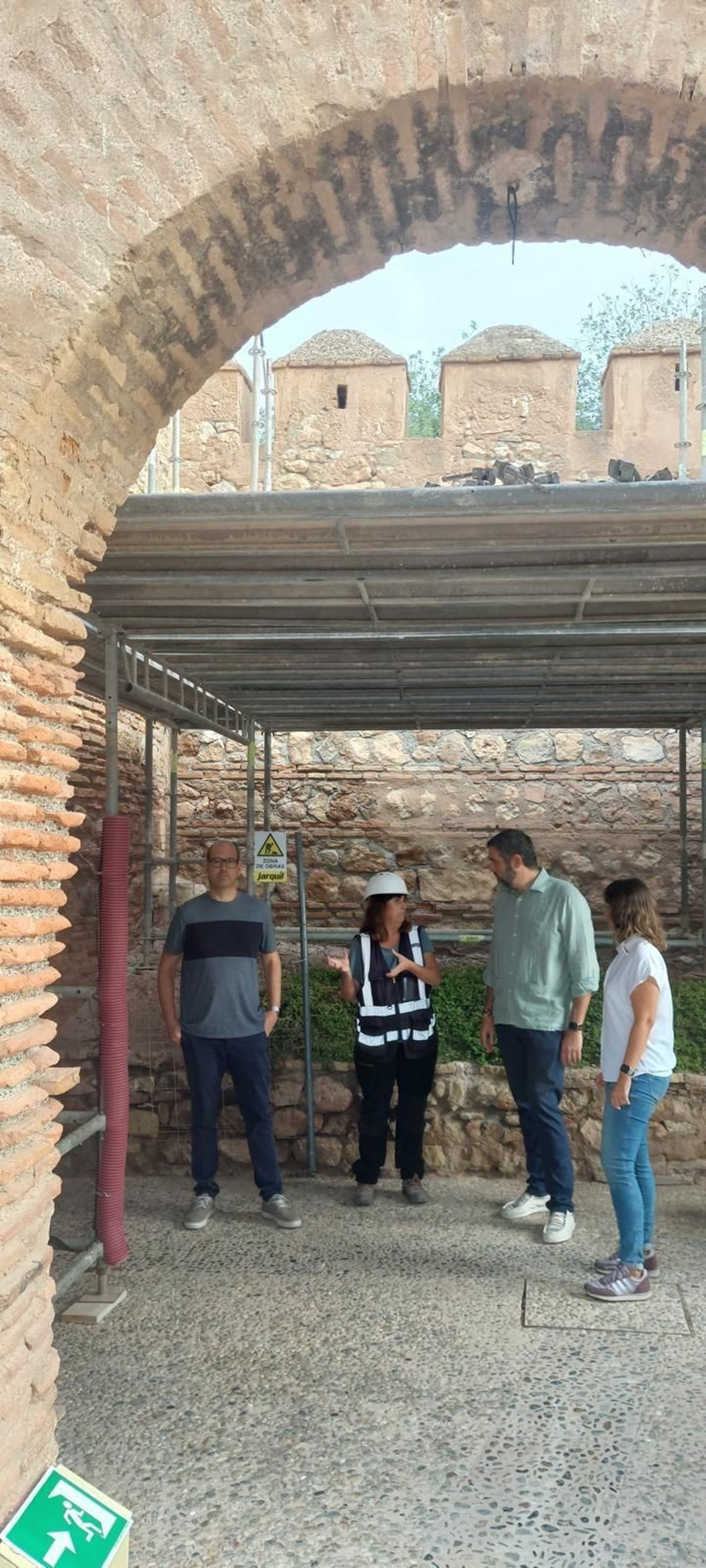 Comienzan las obras en la Torre de la Justicia