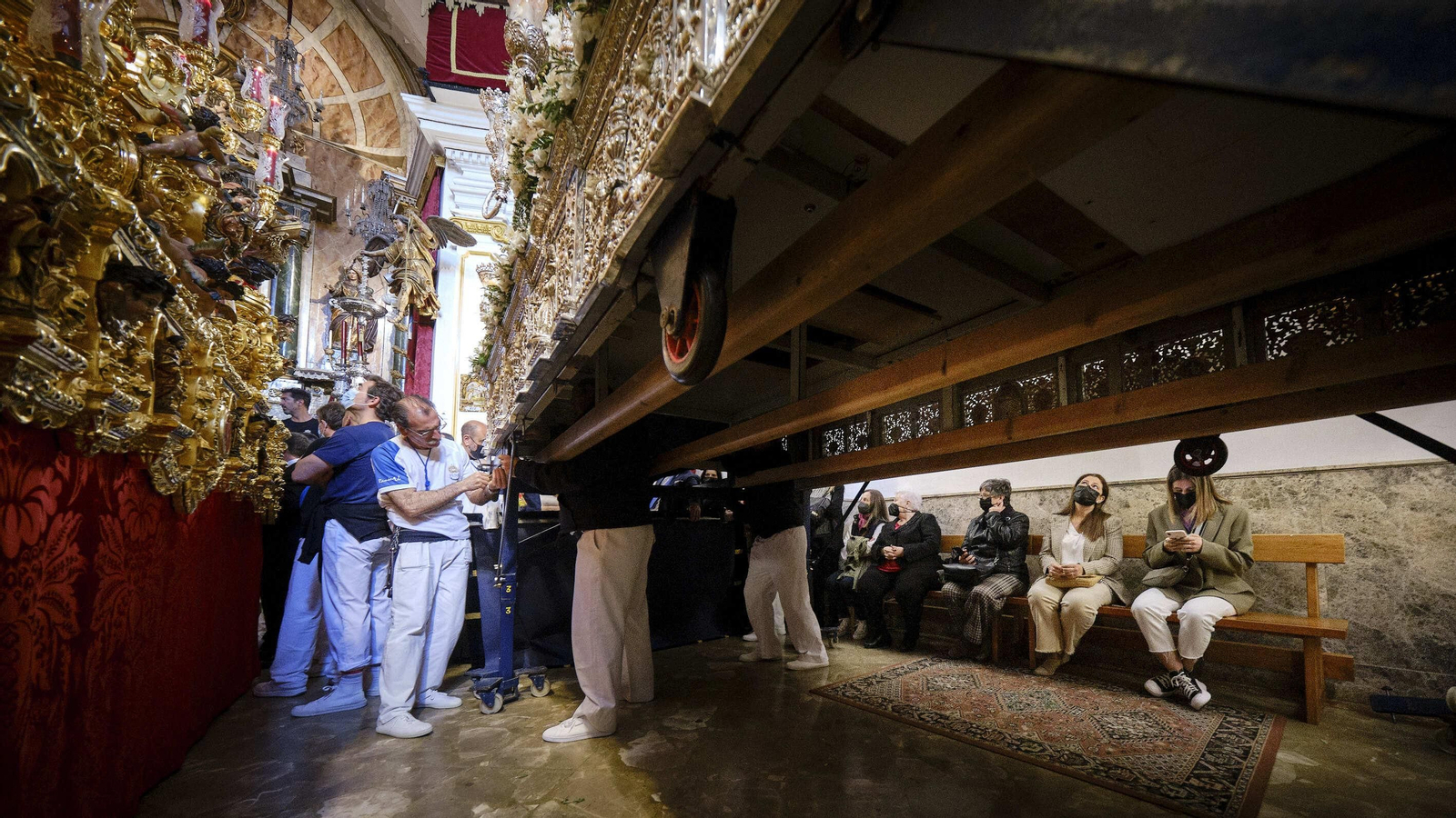 Cofradía de La Palma en la Semana Santa de Cádiz 2022