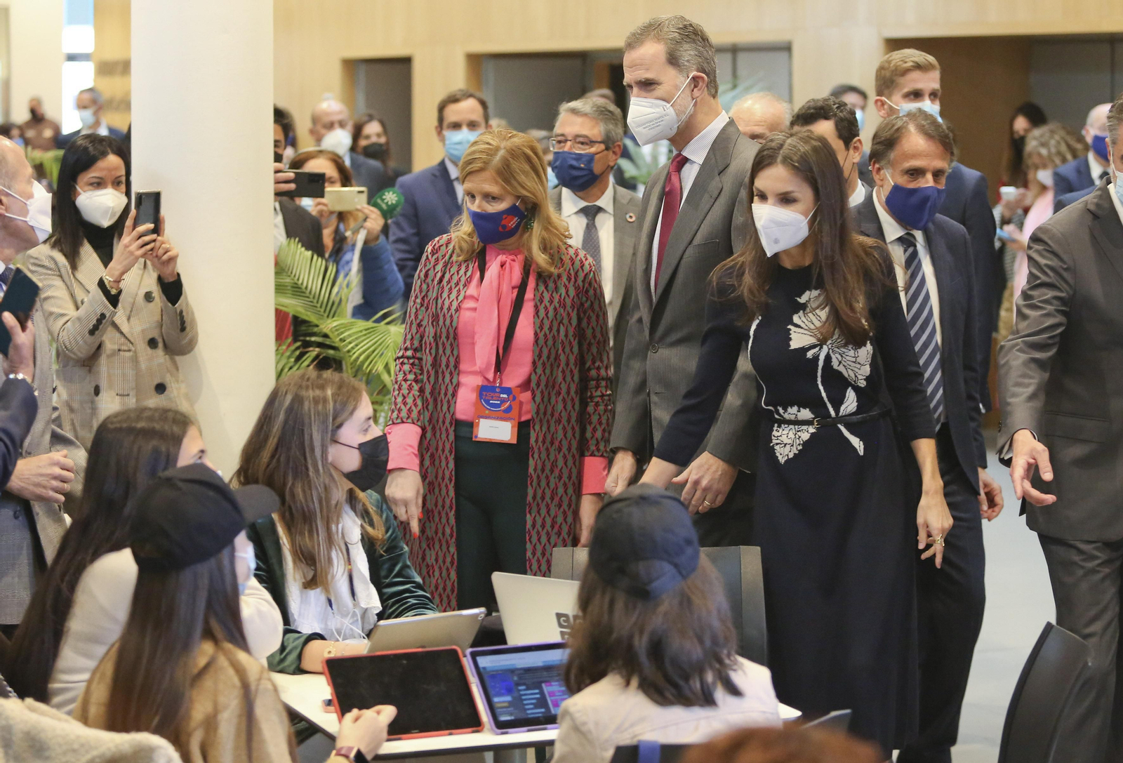 La visita de los Reyes a Málaga, en fotos