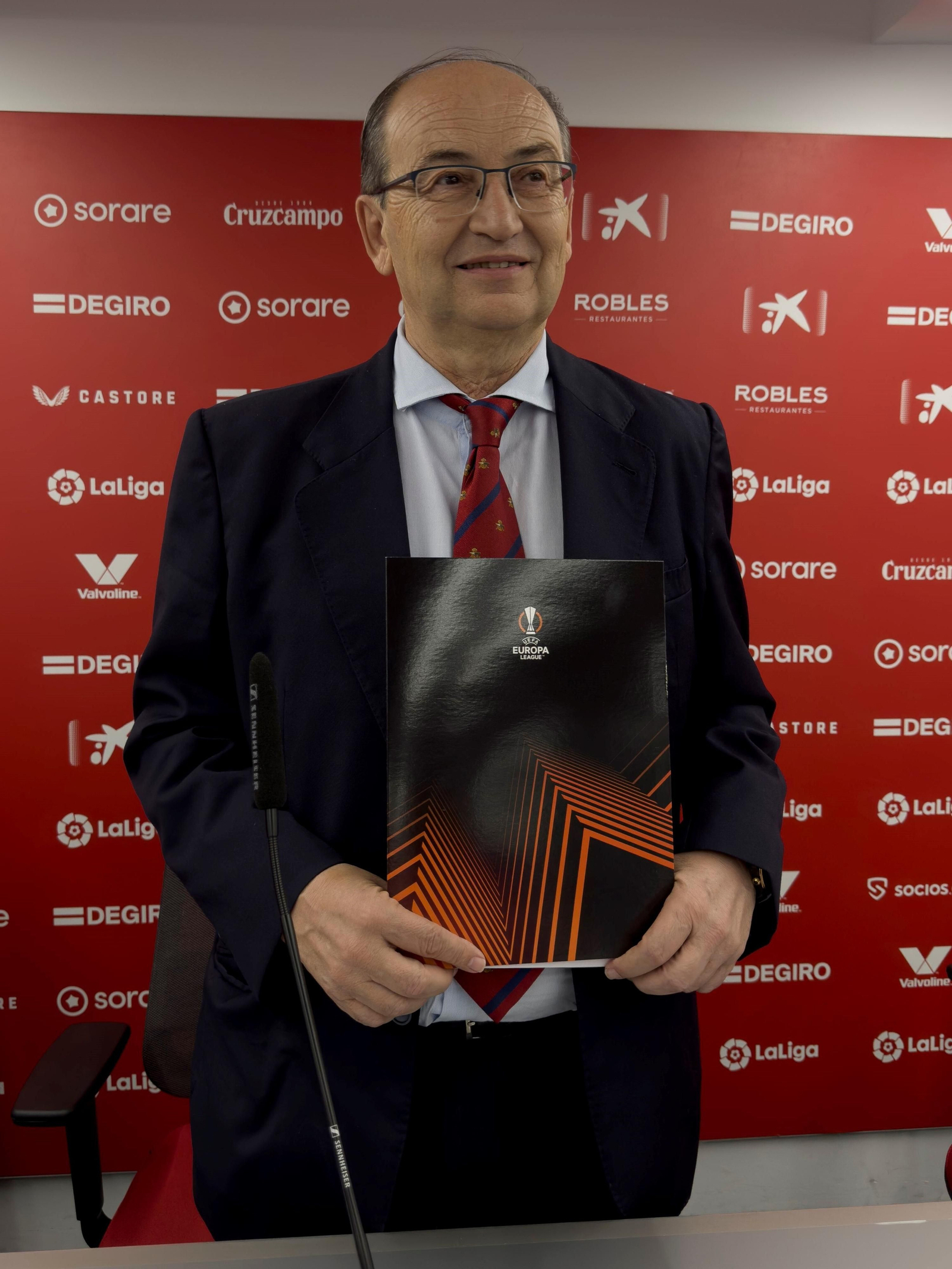 El presidente del Sevilla, José Castro.
