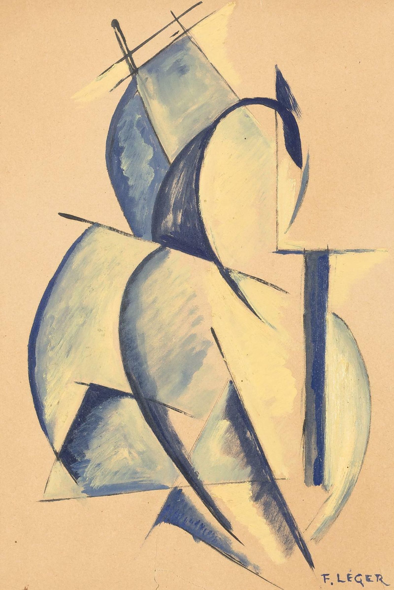 18.000 euros logró la obra de Léger.