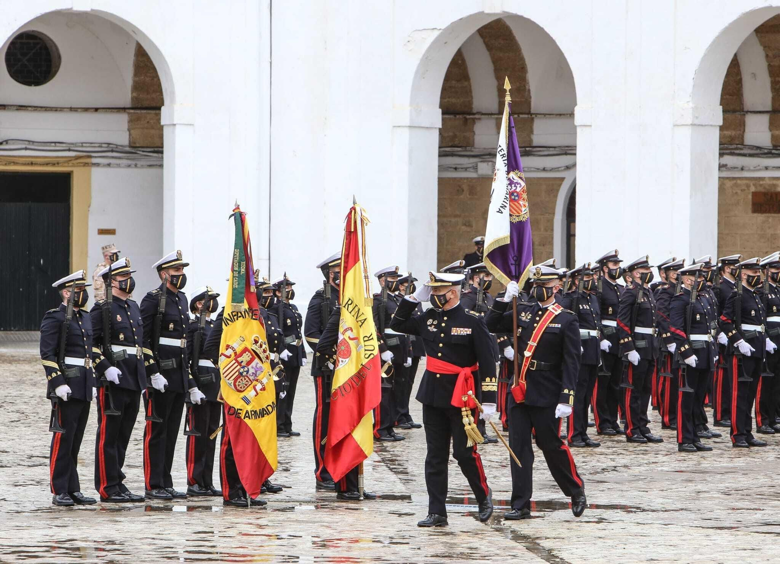 Así ha sido la conmemoración del 484 aniversario de la Infantería de Marina