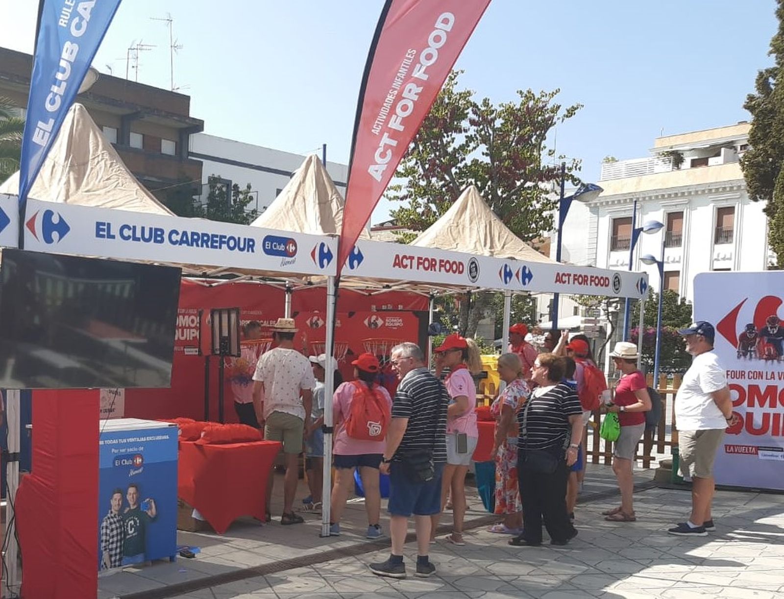 Carrefour es patrocinador de la Vuelta Ciclista a España.