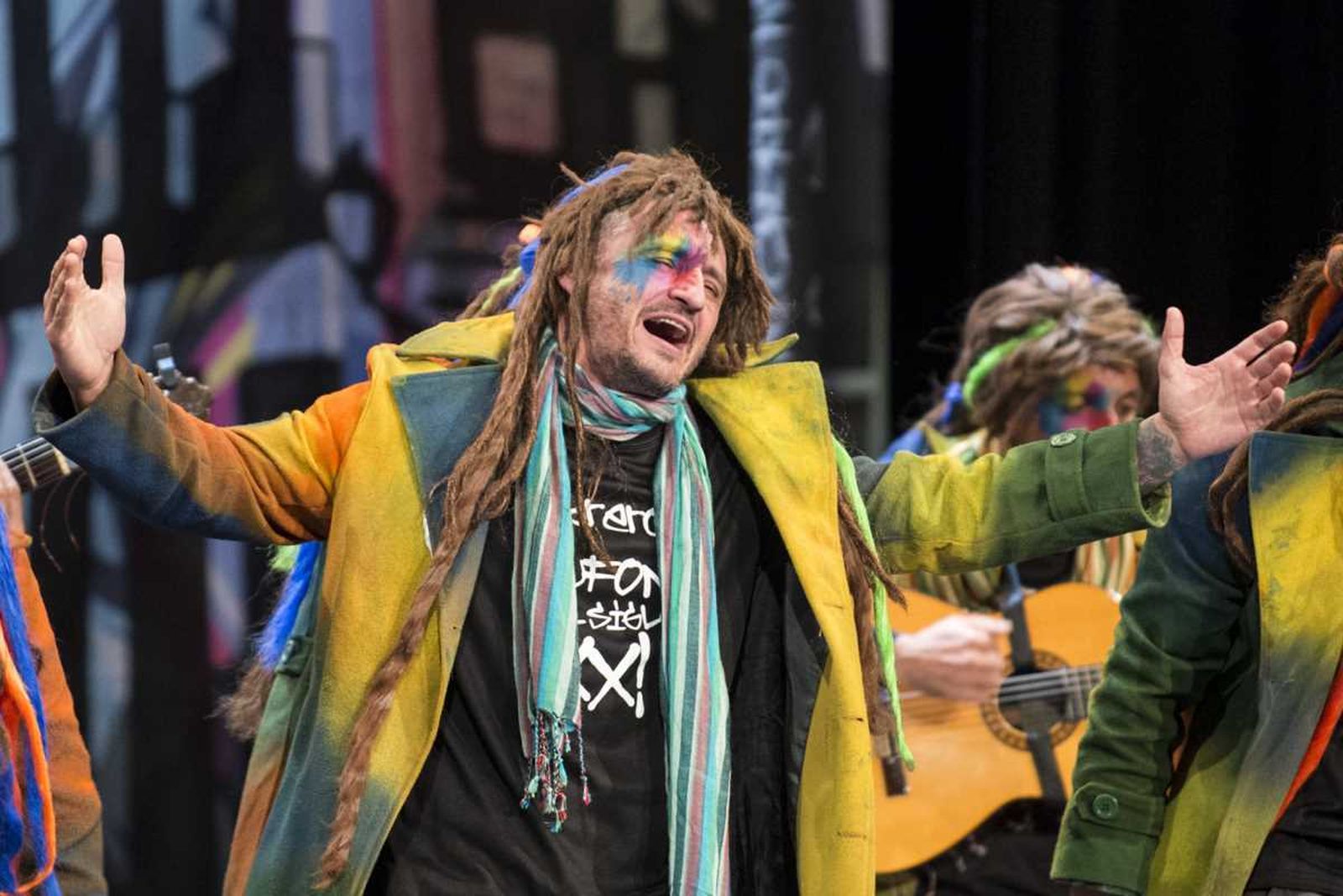 Las imágenes de la decimonovena función clasificatoria