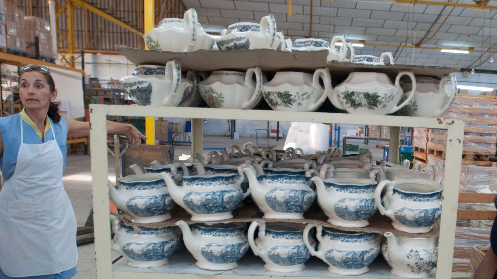 Piezas clásicas de La Cartuja Pickman en una imagen de archivo