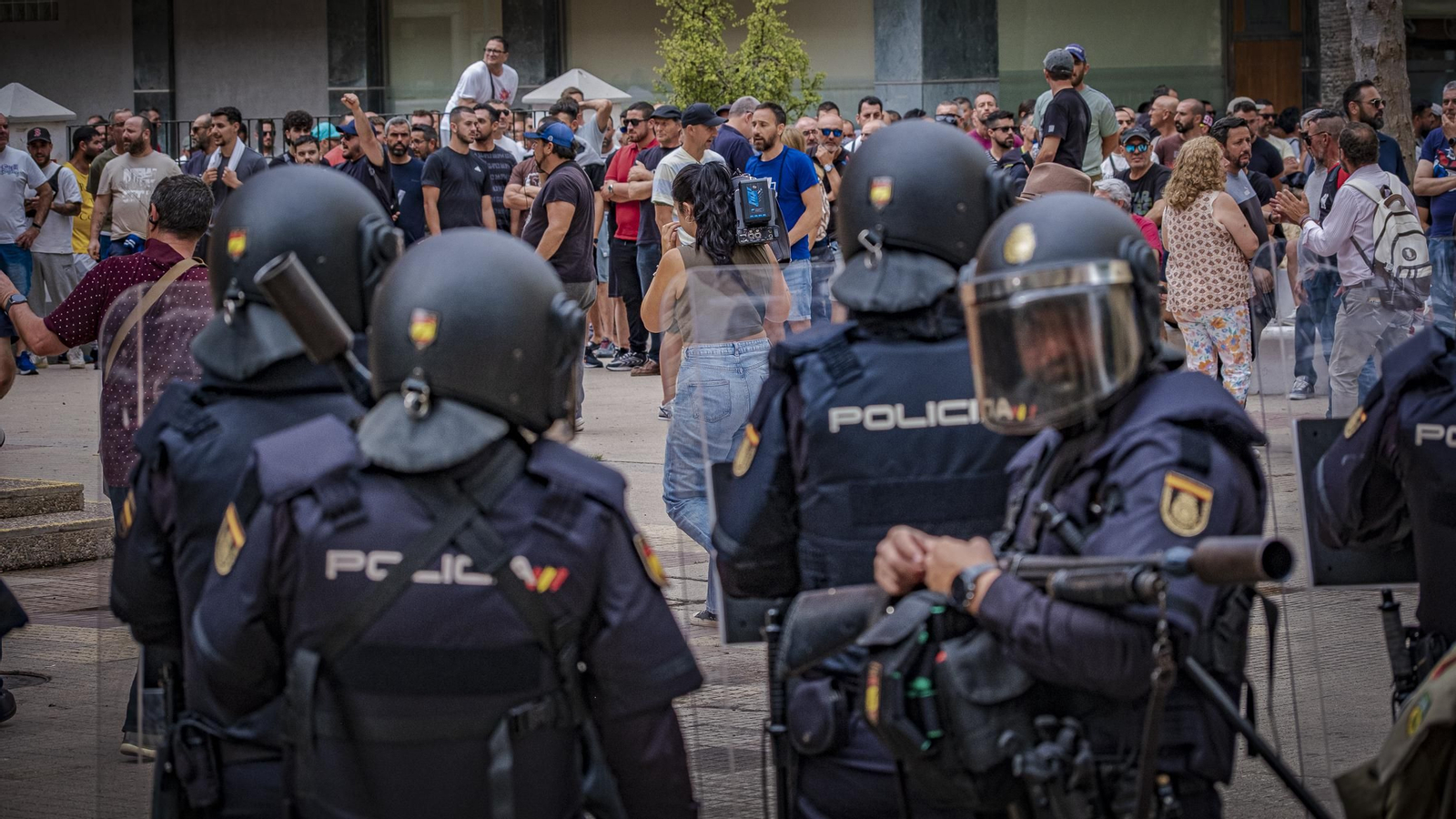 Las imágenes de las movilizaciones del martes por la huelga del Metal en Cádiz
