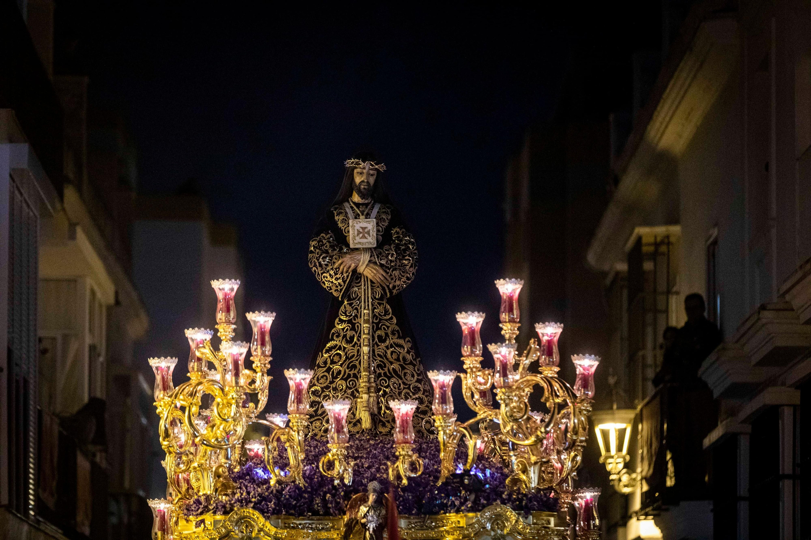 Las imágenes de la cofradía del Medinaceli en la Semana Santa de San Fernando de 2024