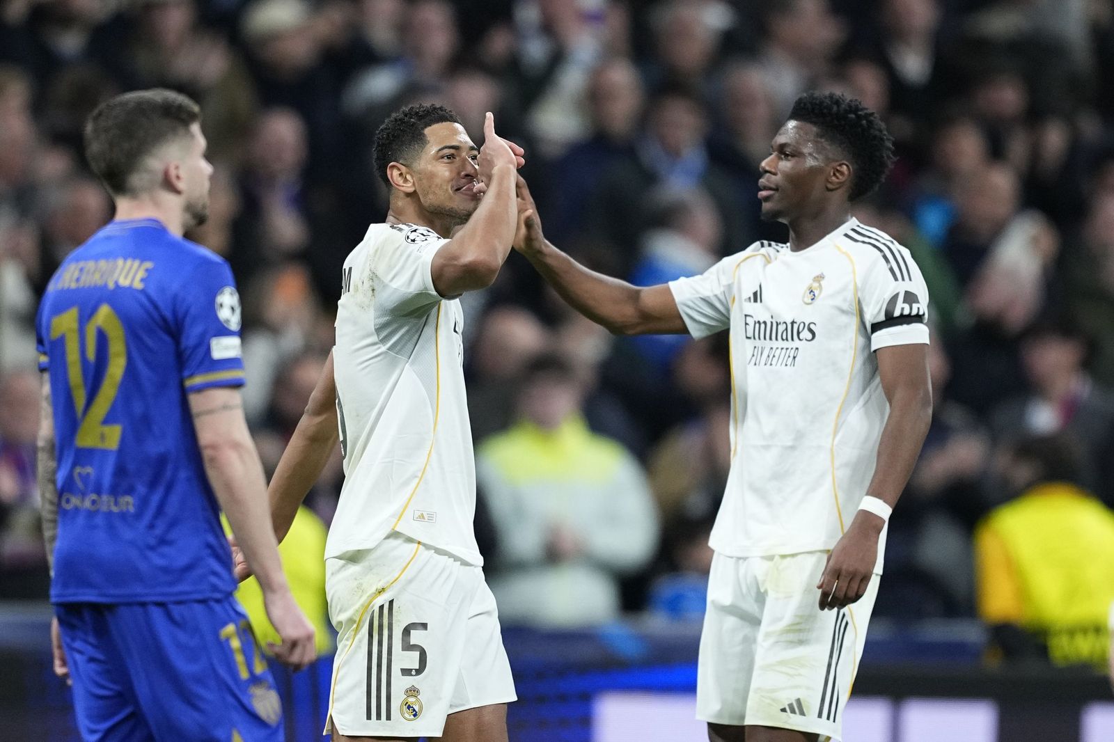 Las fotos del Real Madrid-Mónaco