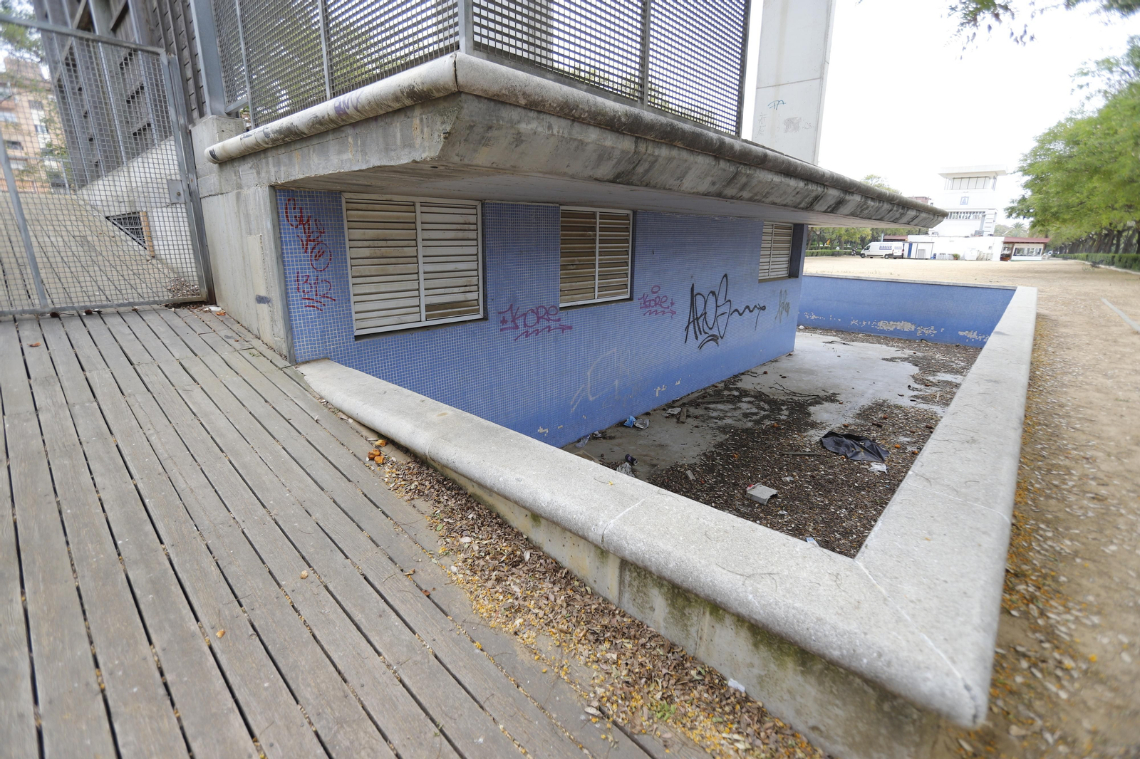 Imágenes del deterioro en la Avenida de Andalucía