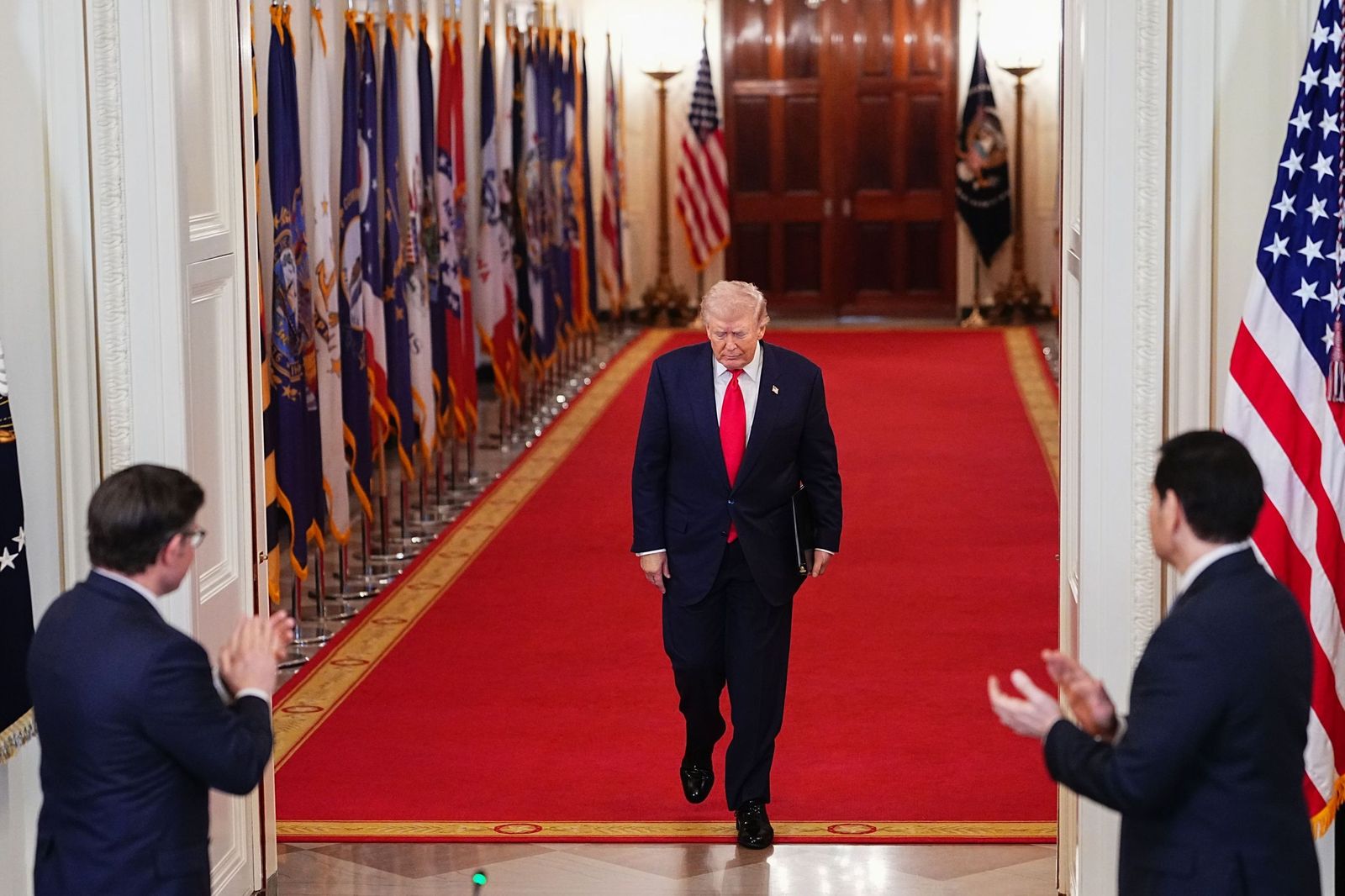 Trump en la Casa Blanca