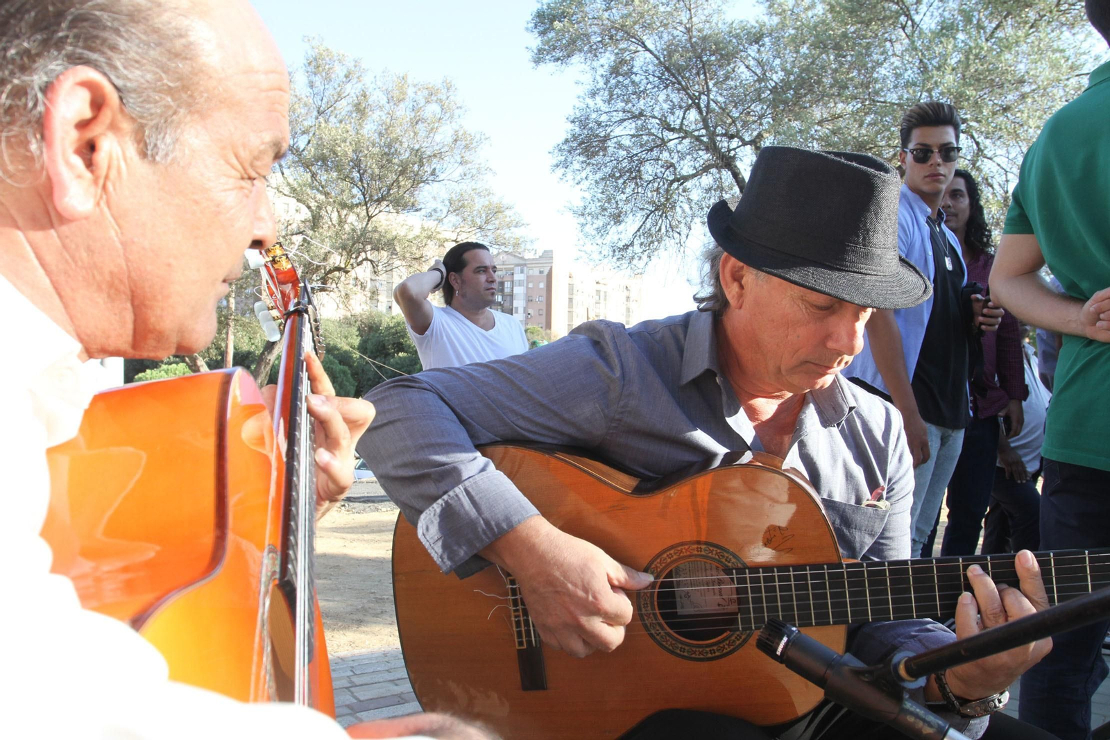 Inaguración del monumento al Niño Miguel.