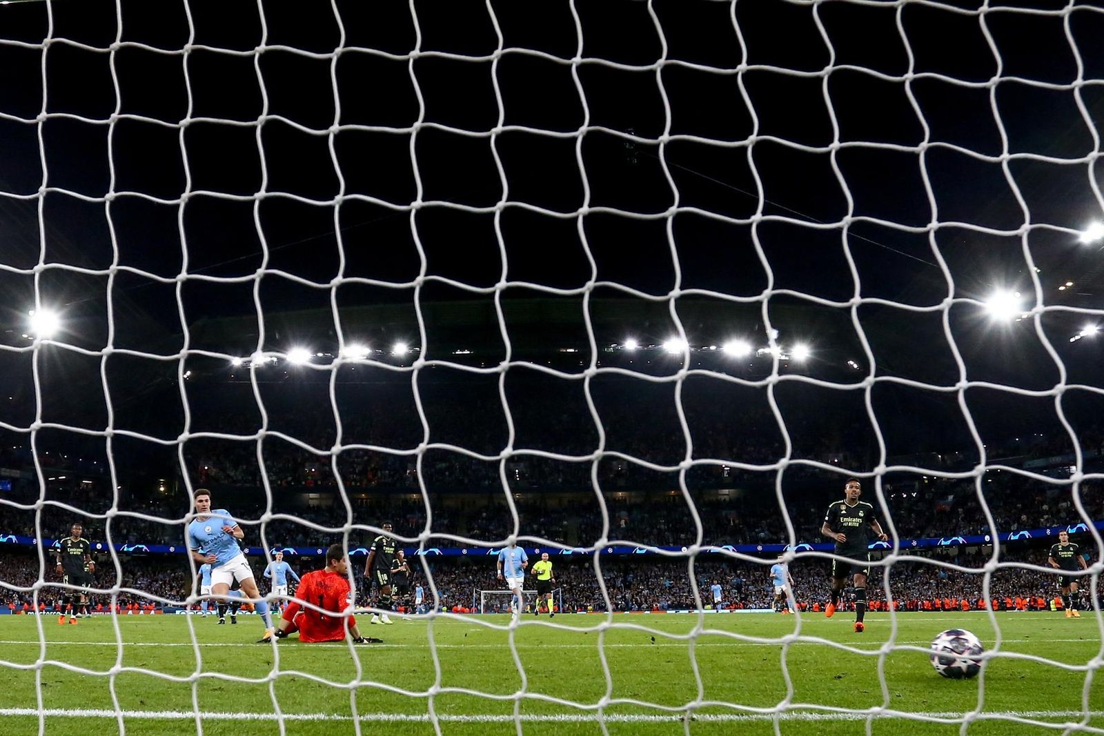 Fotos del Manchester City-Real Madrid en la Champions League