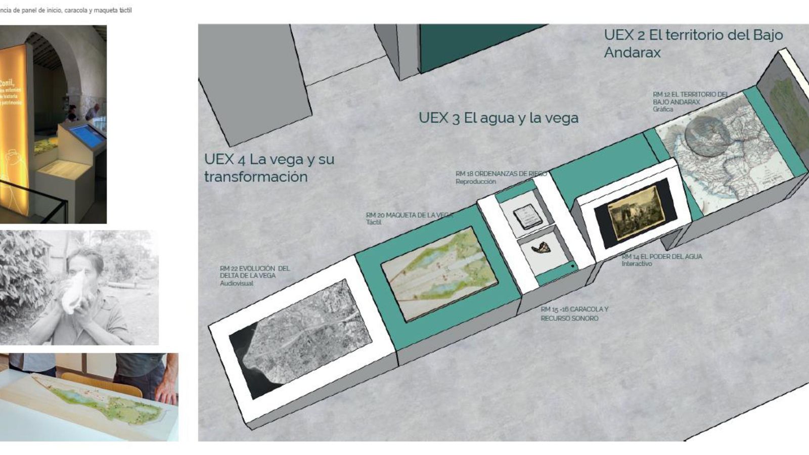 La segunda sala del espacio museístico.