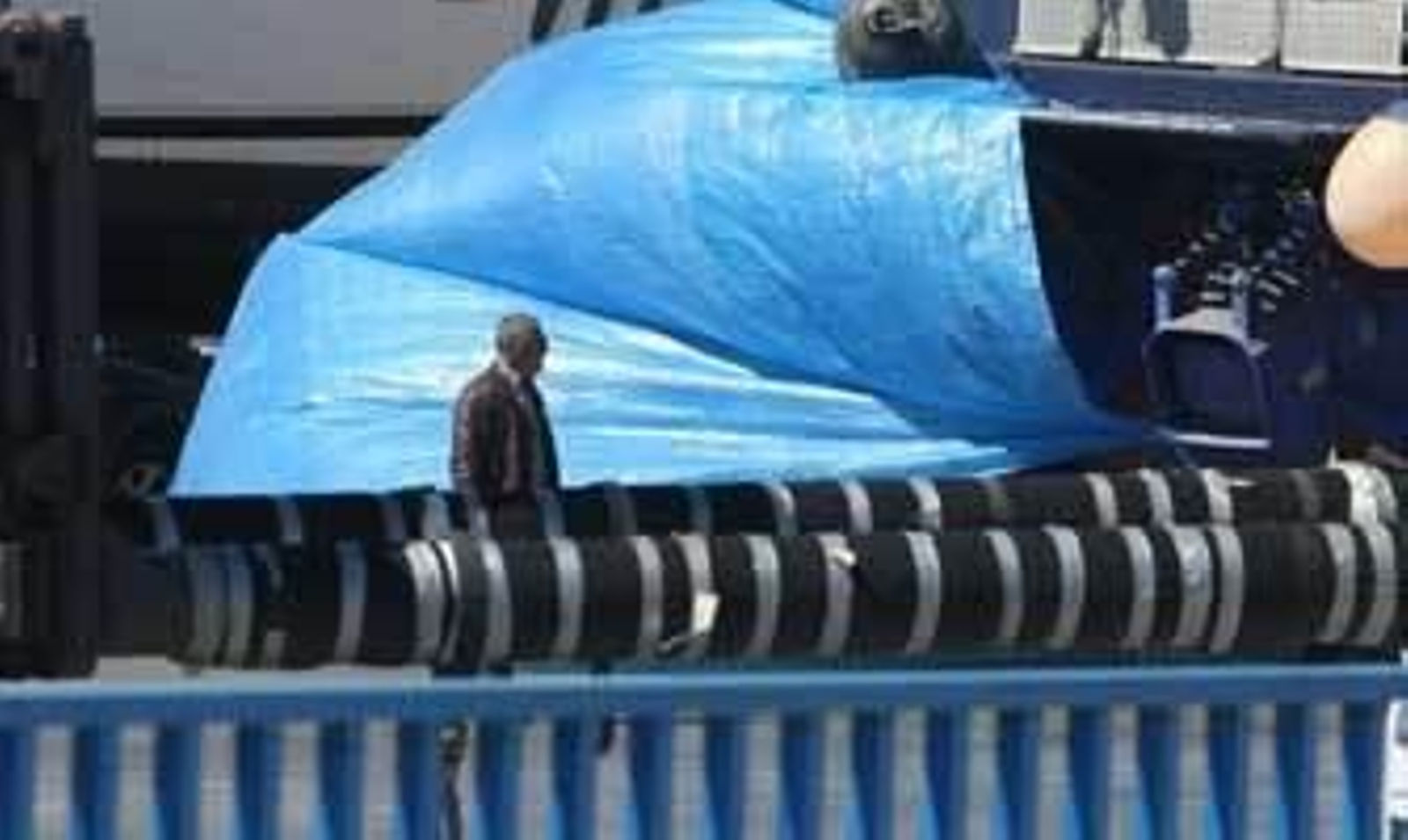 Hallan restos humanos en las turbinas de una lancha de Vigilancia Aduanera