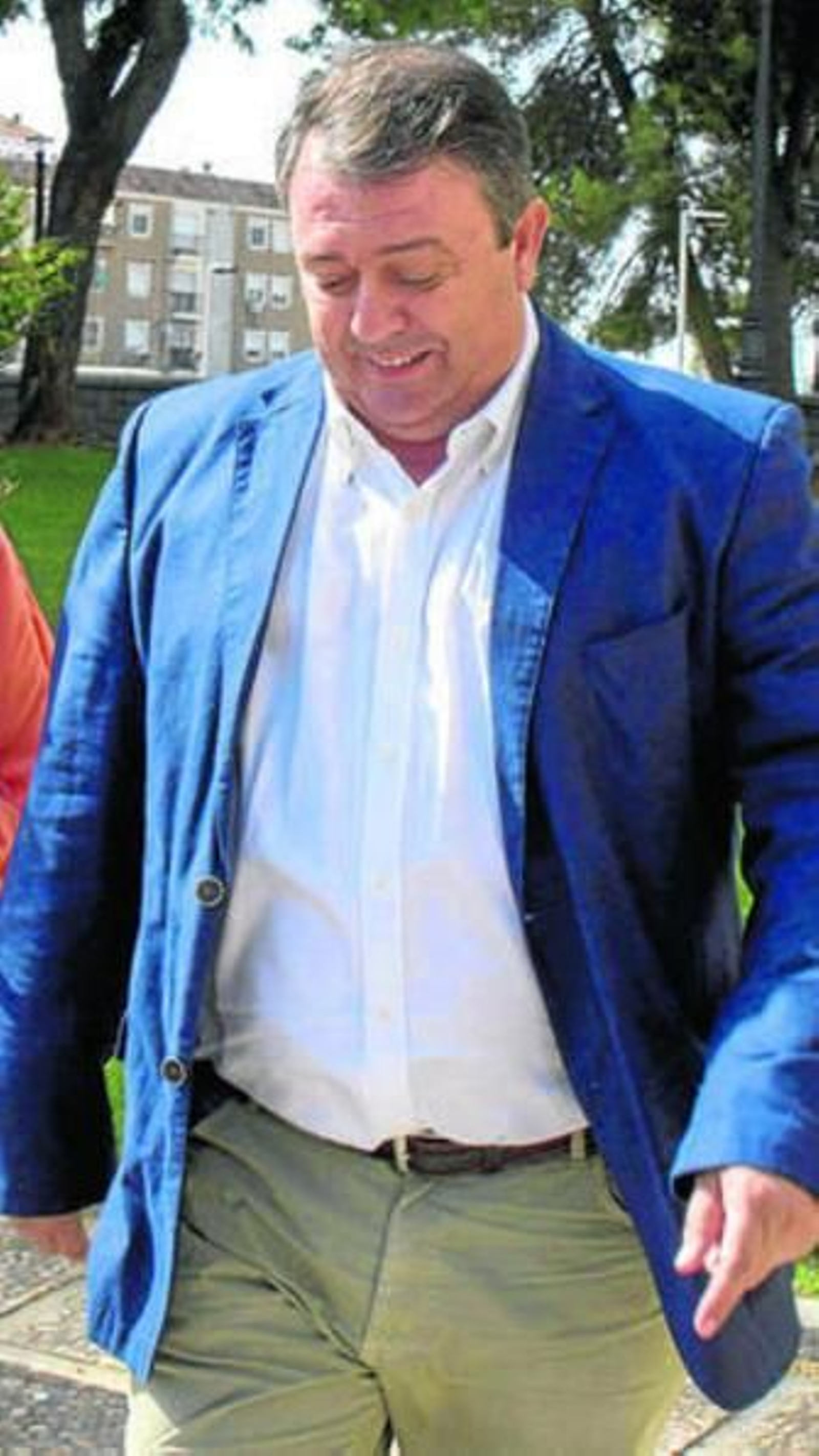 Eduardo Muñoz, ante los juzgados, tras ser citado el 29 de junio pasado. Eduardo Muñoz, ante los juzgados, tras ser citado el 29 de junio pasado.