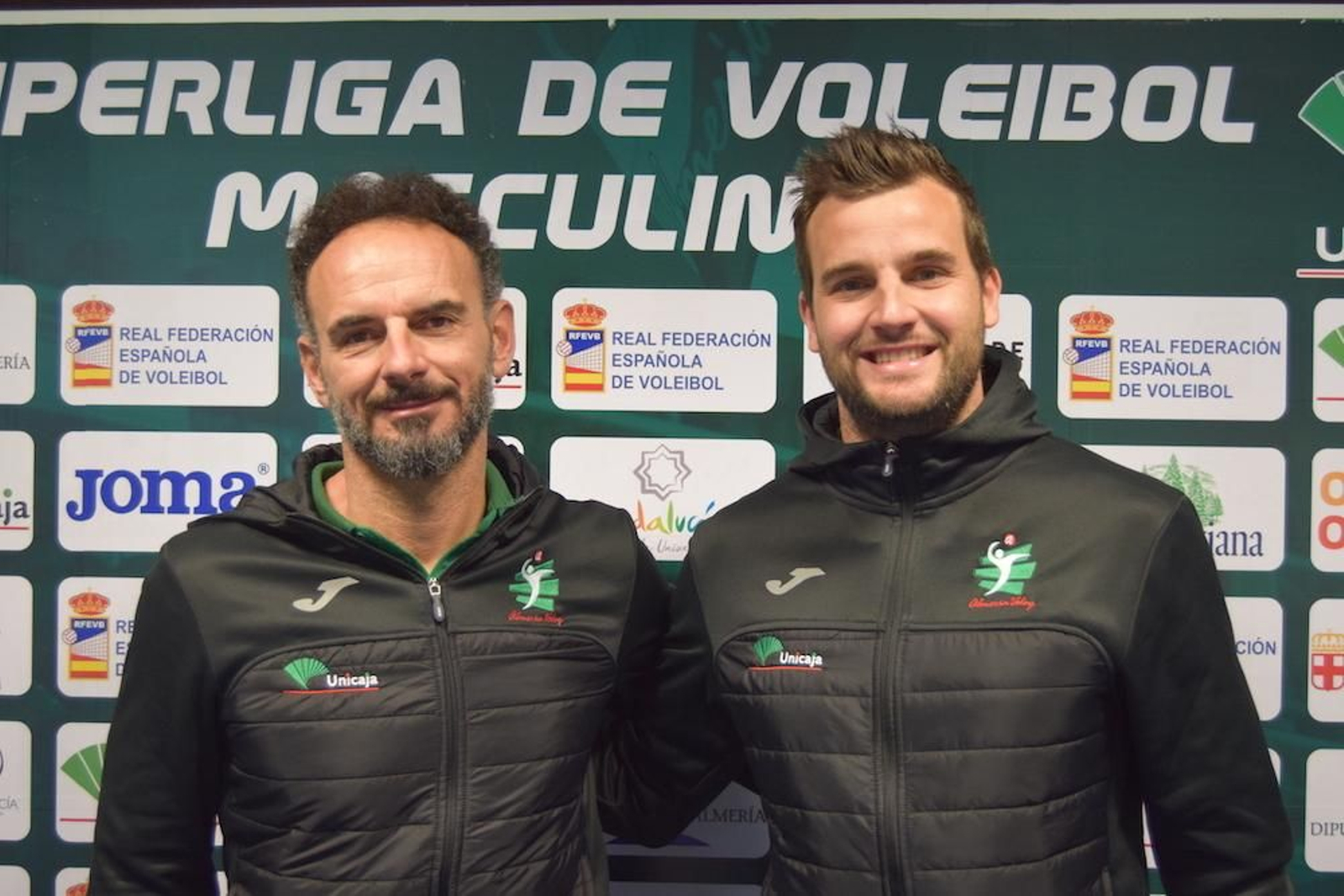 Berenguel junto a Ferrera en la presentación del partido