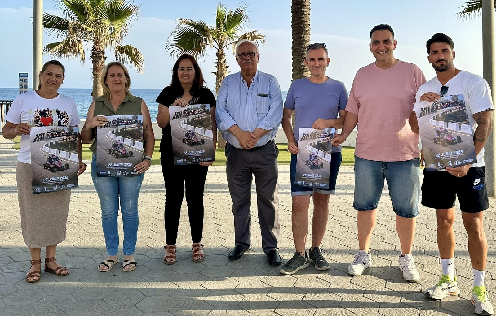 Momento de la presentación de la prueba.