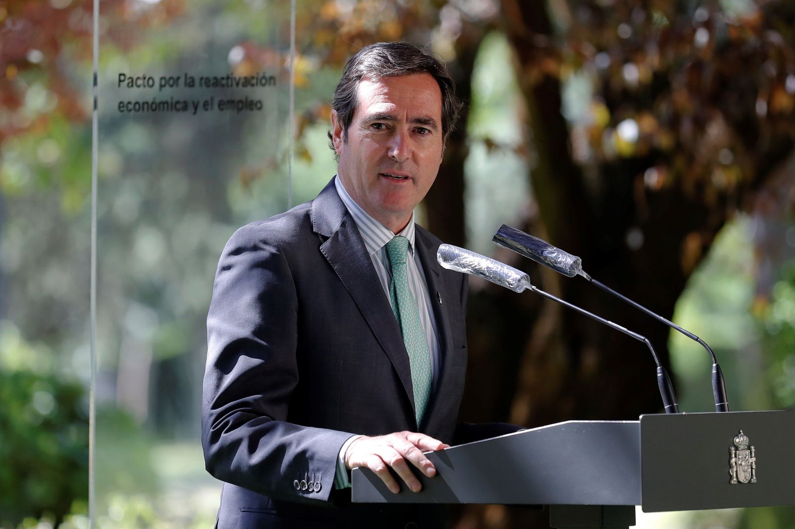 Antonio Garamendi, presidente de la CEOE