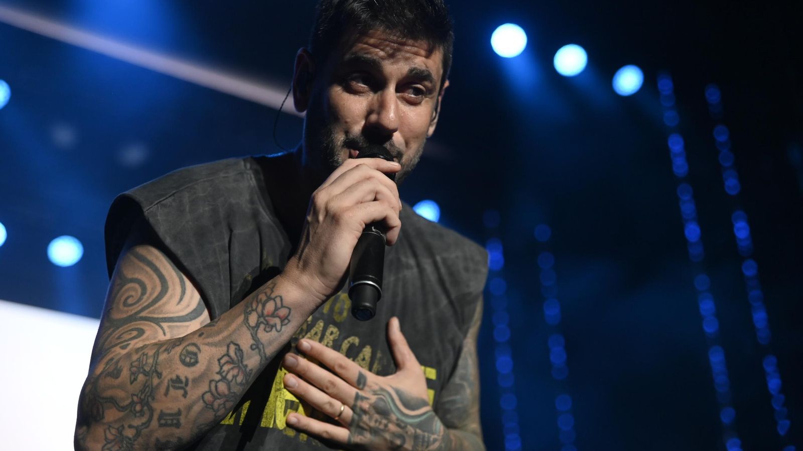 Melendi en su concierto