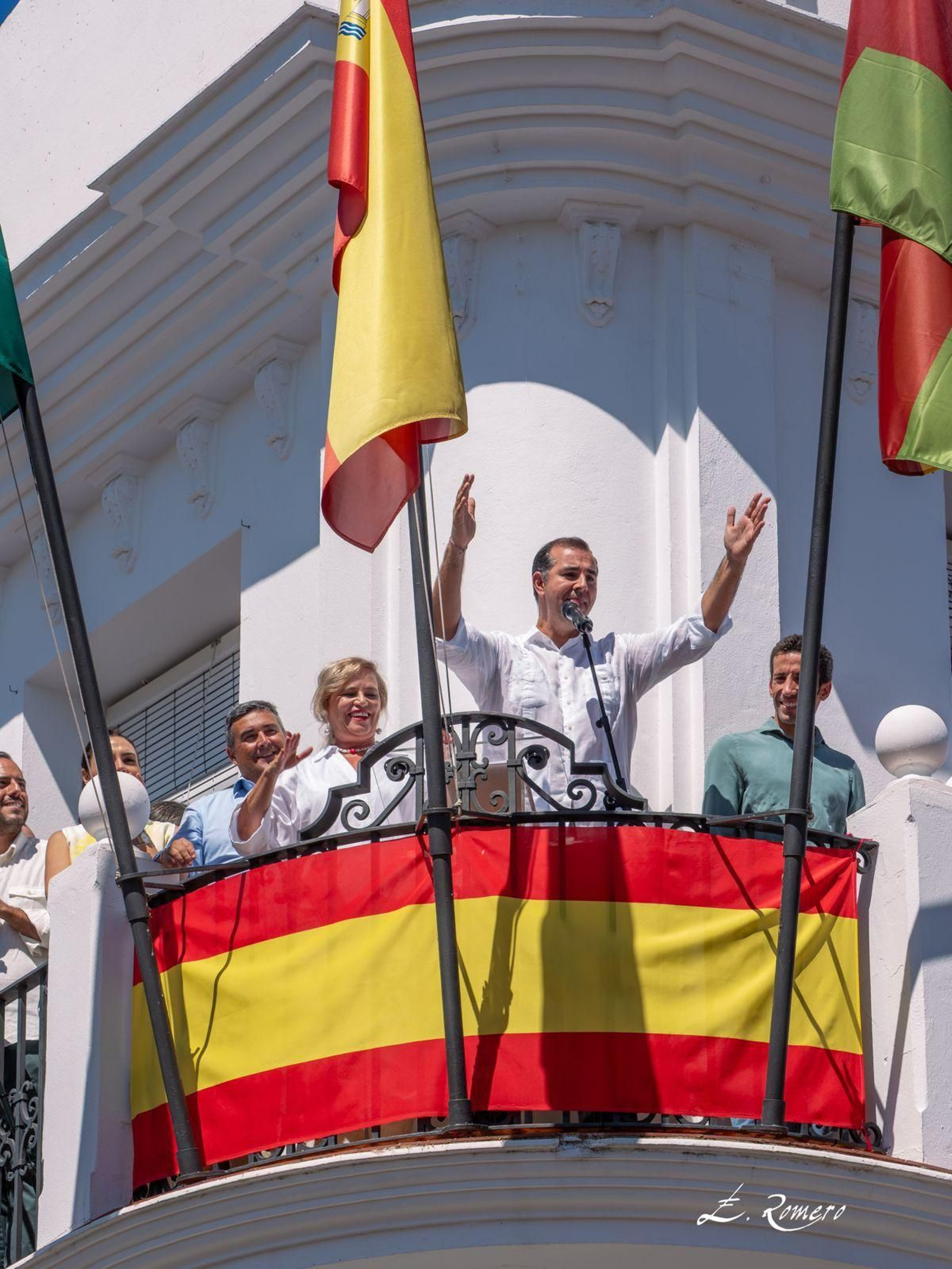 Imágenes del comienzo de las Fiestas Taurinas Tradicionales de Trigueros