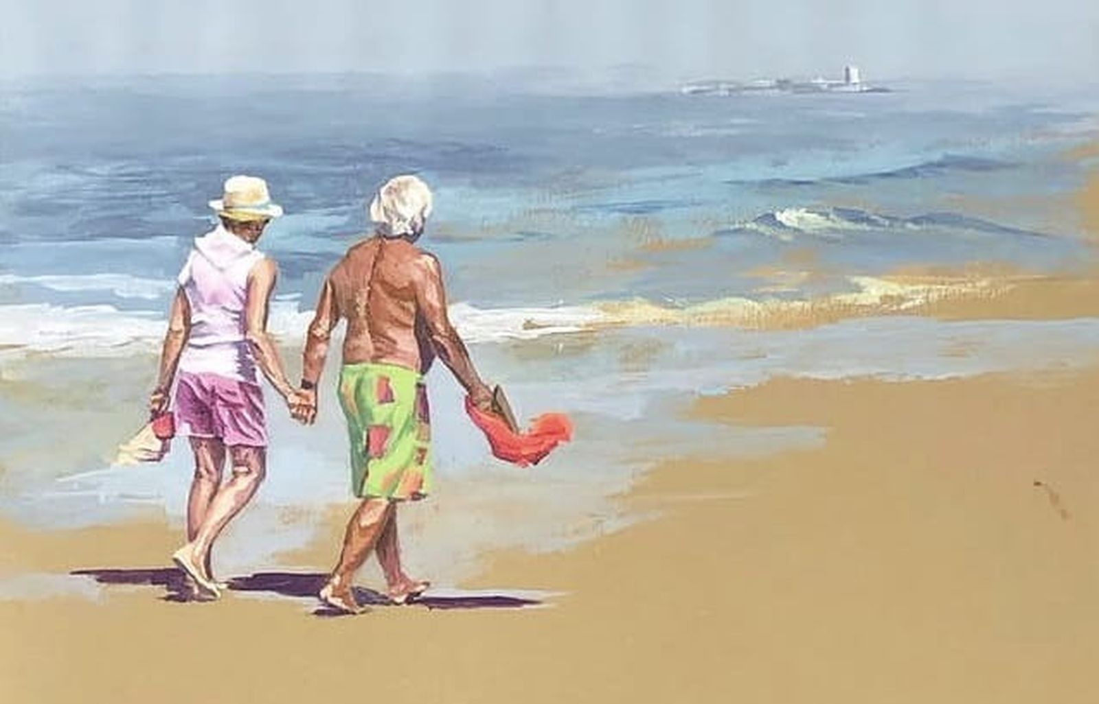 Una de las obras de Isabel Ortuño.