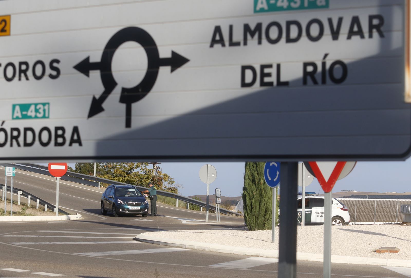 Las fotografías del primer día de confinamiento en Almodóvar del Río
