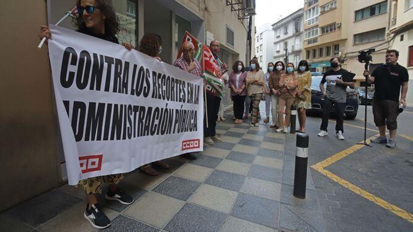 Protesta de los trabajadores del Juzgado de Violencia sobre la Mujer por la falta de medios, el pasado mes de junio. Protesta de los trabajadores del Juzgado de Violencia sobre la Mujer por la falta de medios, el pasado mes de junio.