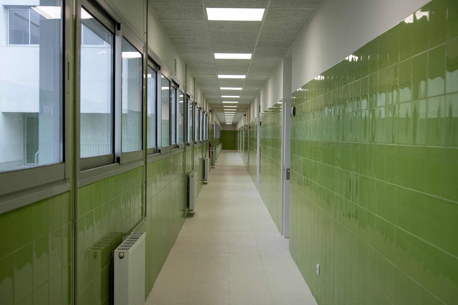 Imágenes de la visita de la Consejera de Desarrollo Educativo y Formación Profesional al nuevo colegio del Ensanche