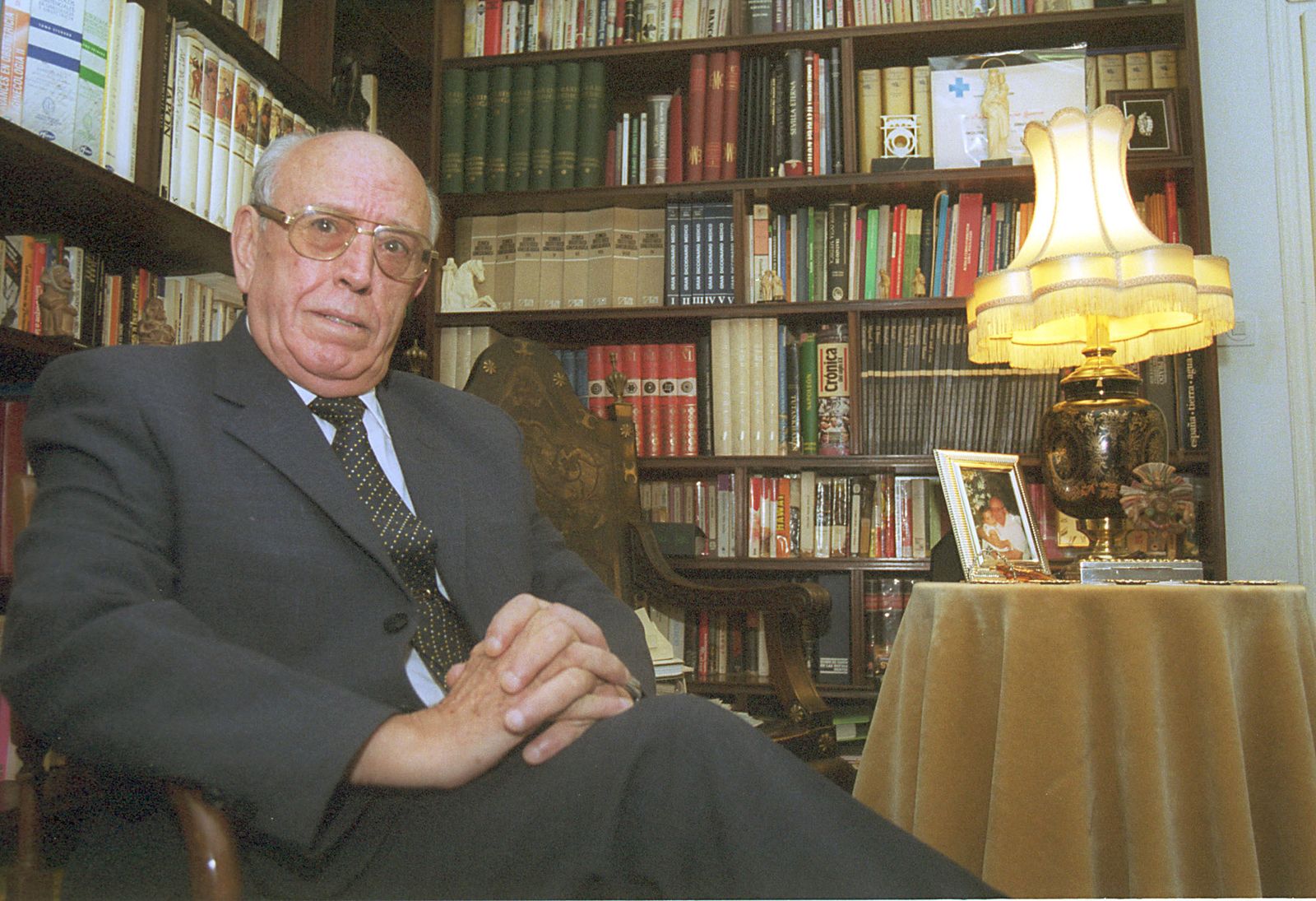 El doctor Rafael Barroso Guerra, en el año 2000.